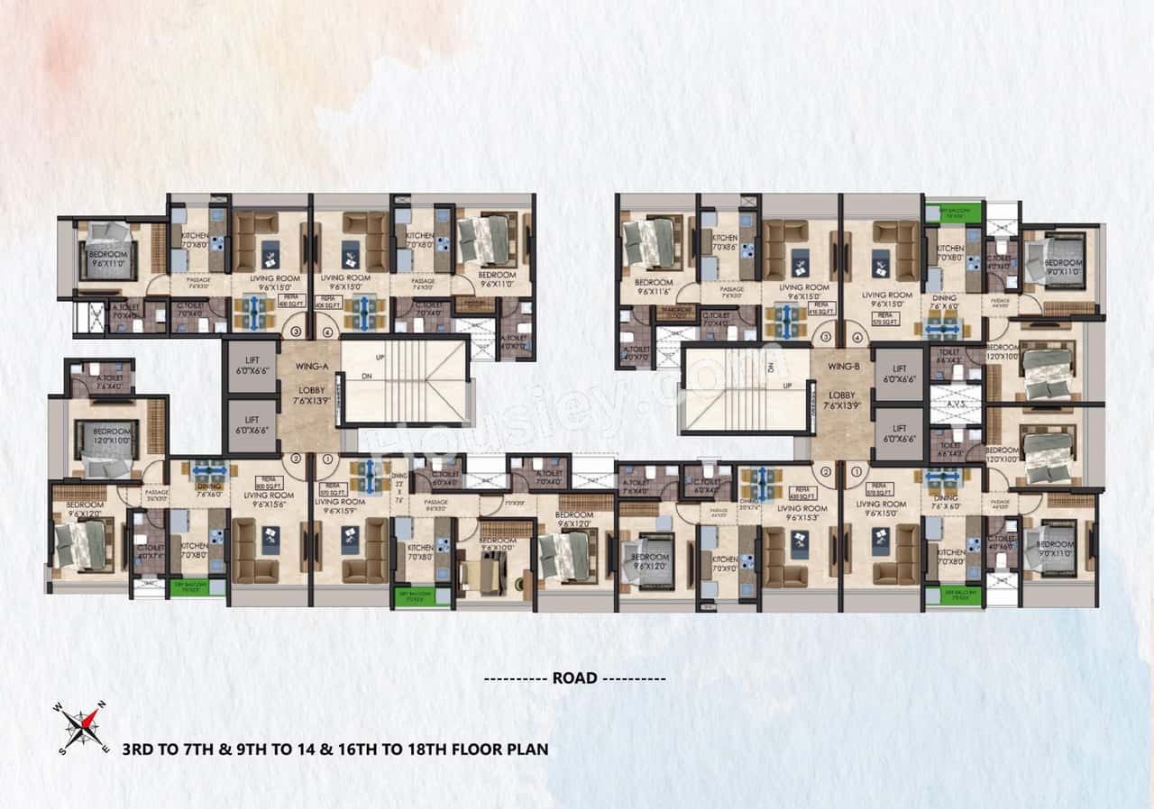 Gurukrupa Sharanam Floor plan 3
