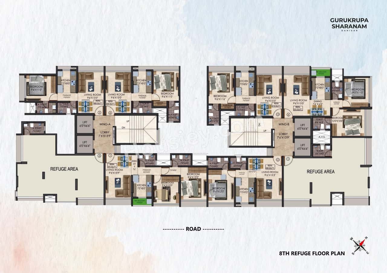 Gurukrupa Sharanam Floor plan 5