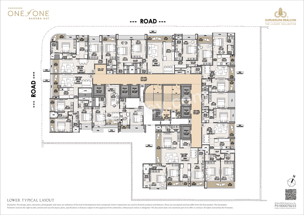 Gurukrupa The Marque Floor plan 2