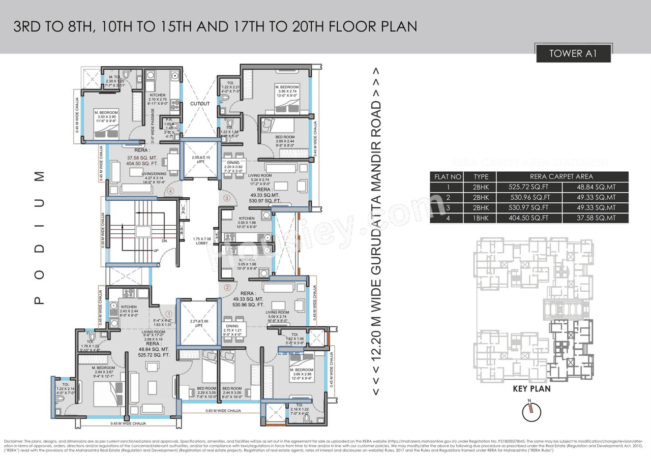 GVP 72 ParkSyde Floor plan 1