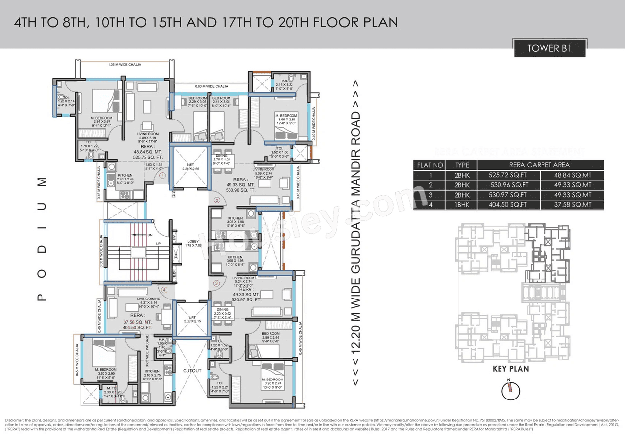 GVP 72 ParkSyde Floor plan 6