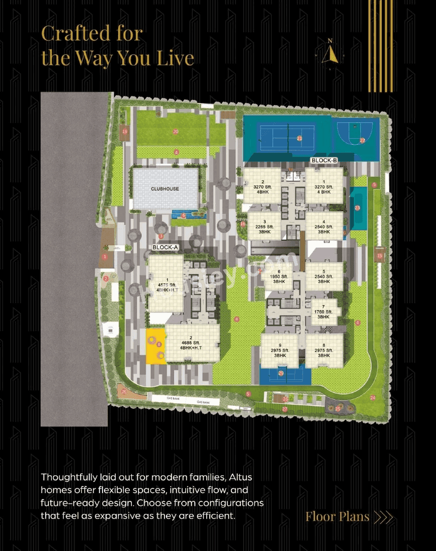 Hallmark Altus Floor plan 1