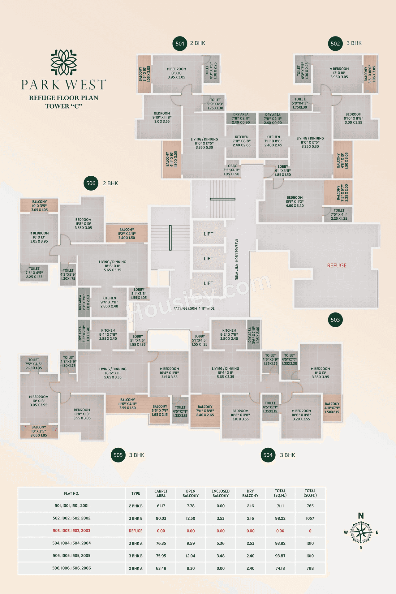Hapse Park West Floor plan 2