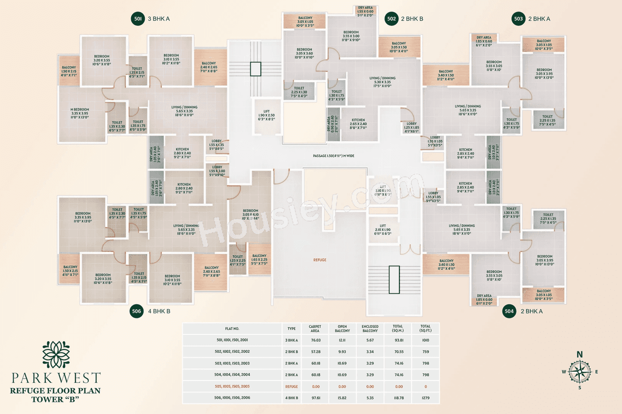 Hapse Park West Floor plan 4