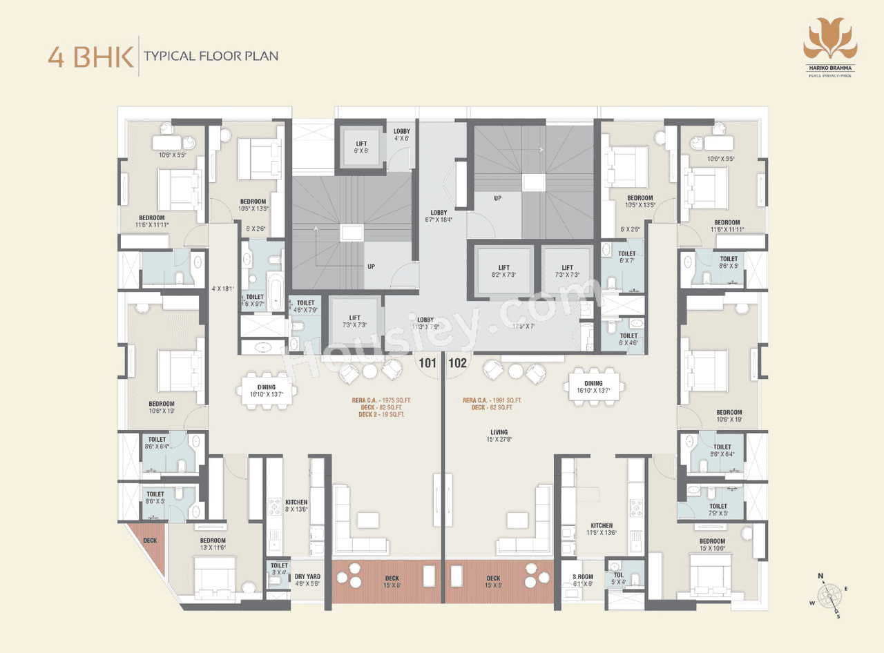 Hariko Brahama Floor plan 3