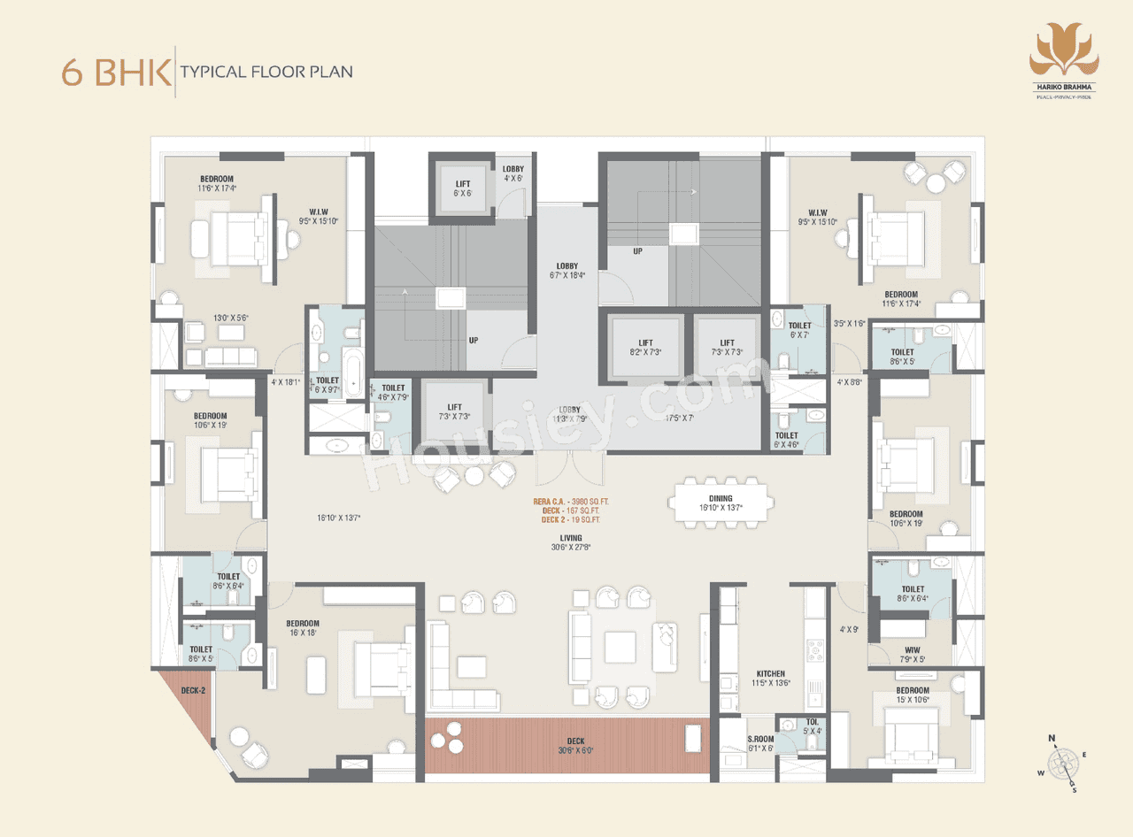 Hariko Brahama Floor plan 4