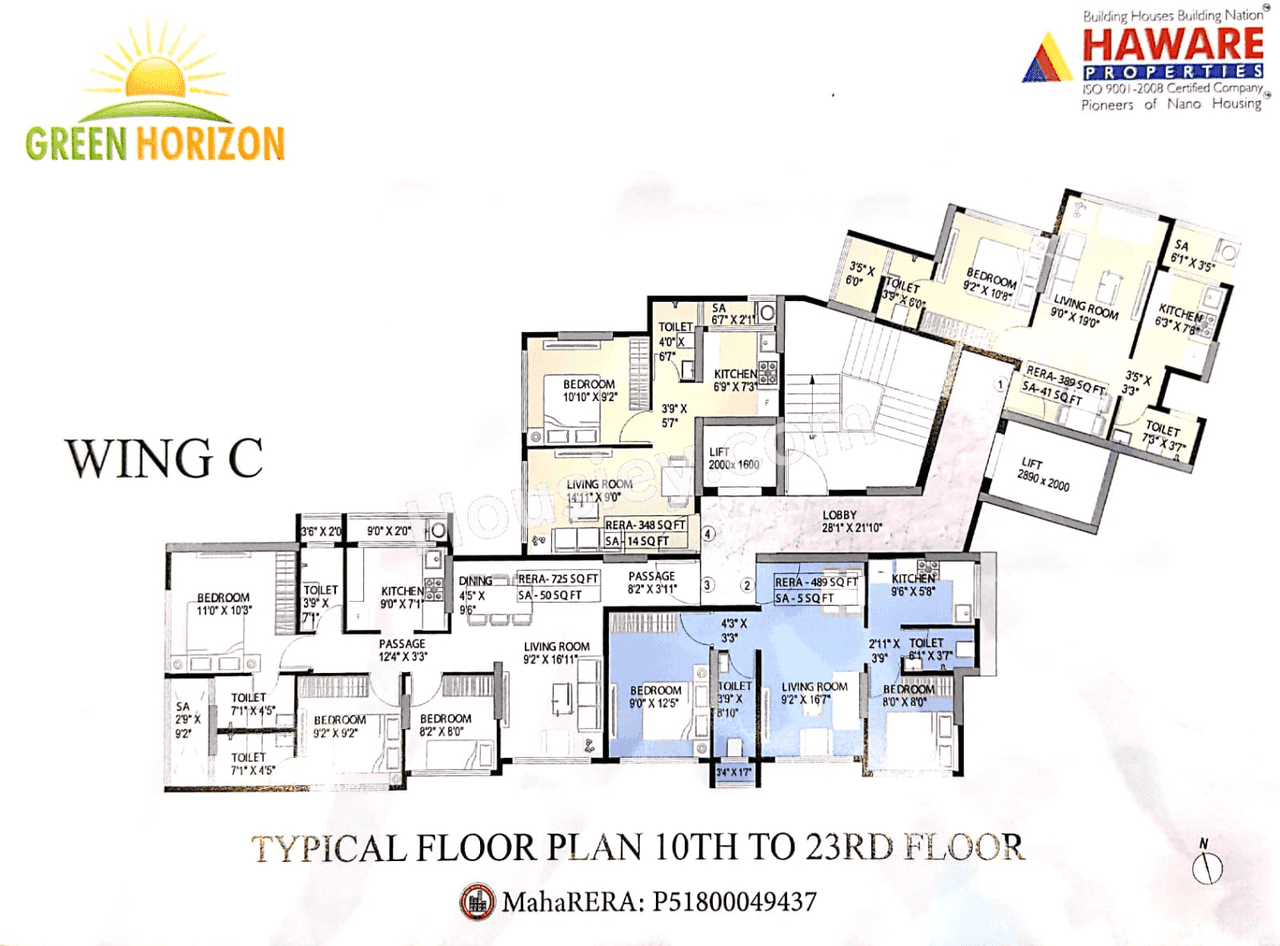 Haware Green Horizon Floor plan 1