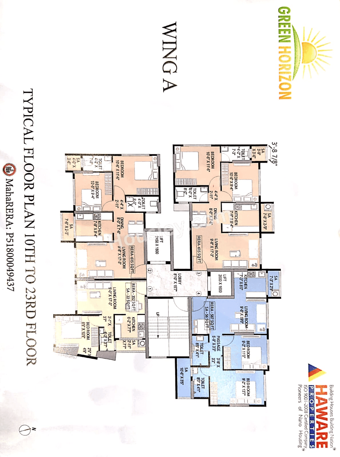 Haware Green Horizon Floor plan 2