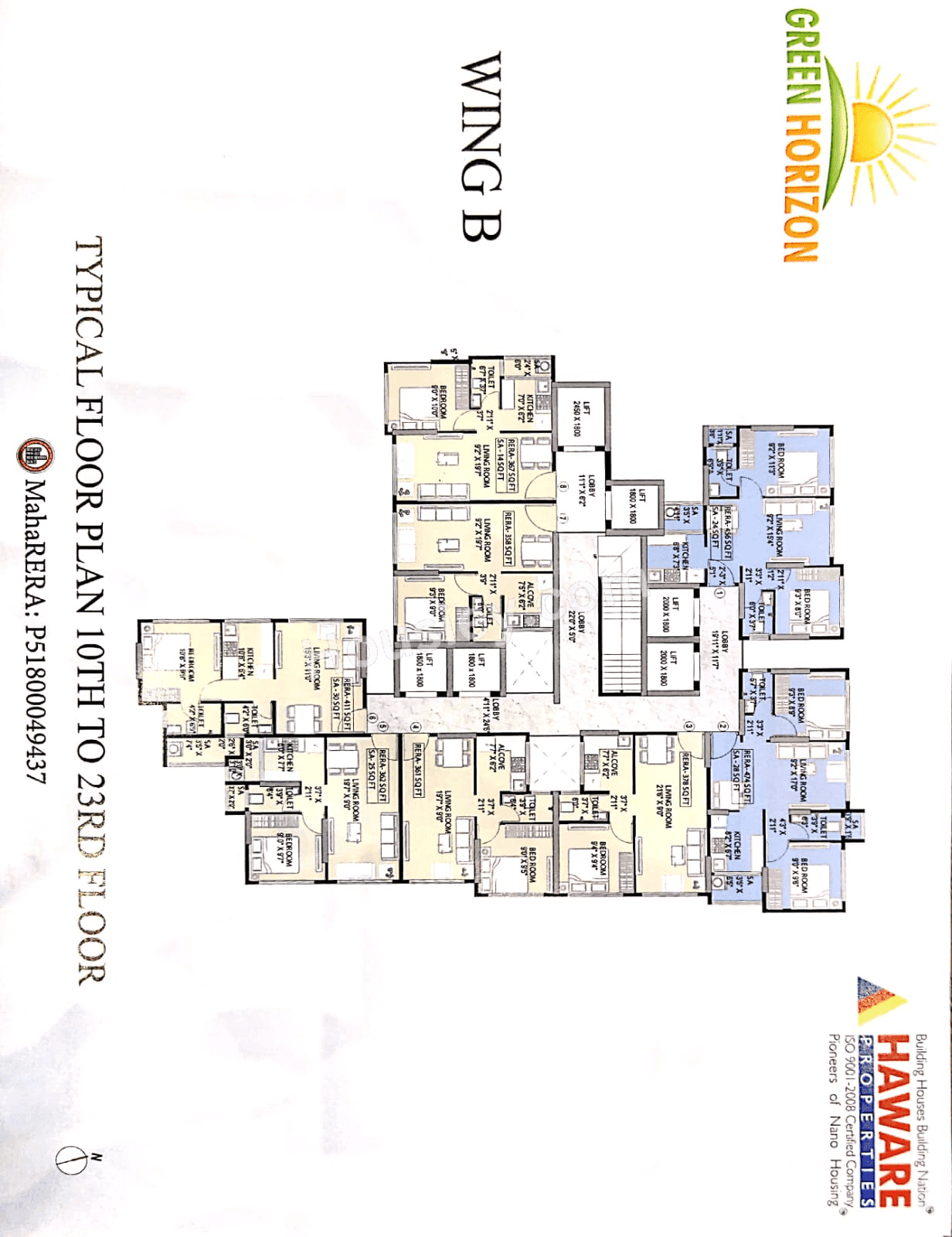 Haware Green Horizon Floor plan 3