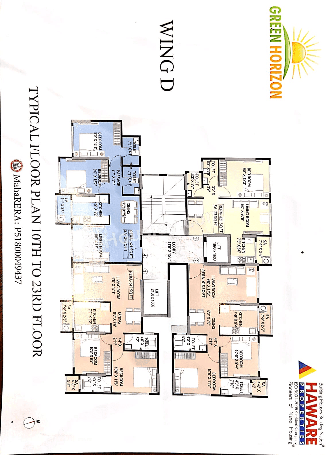 Haware Green Horizon Floor plan 4