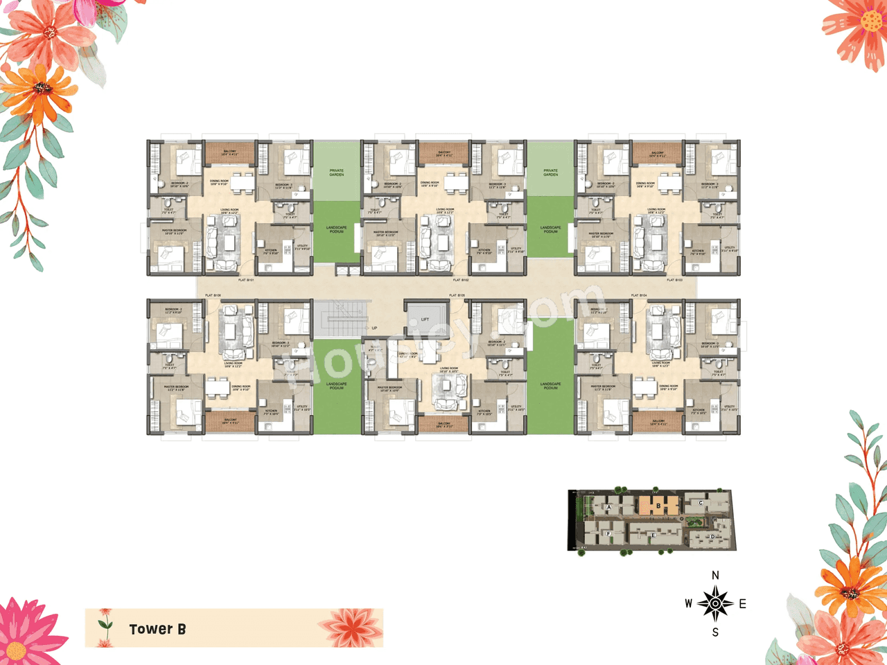 HiLiving Evita Floor plan 2