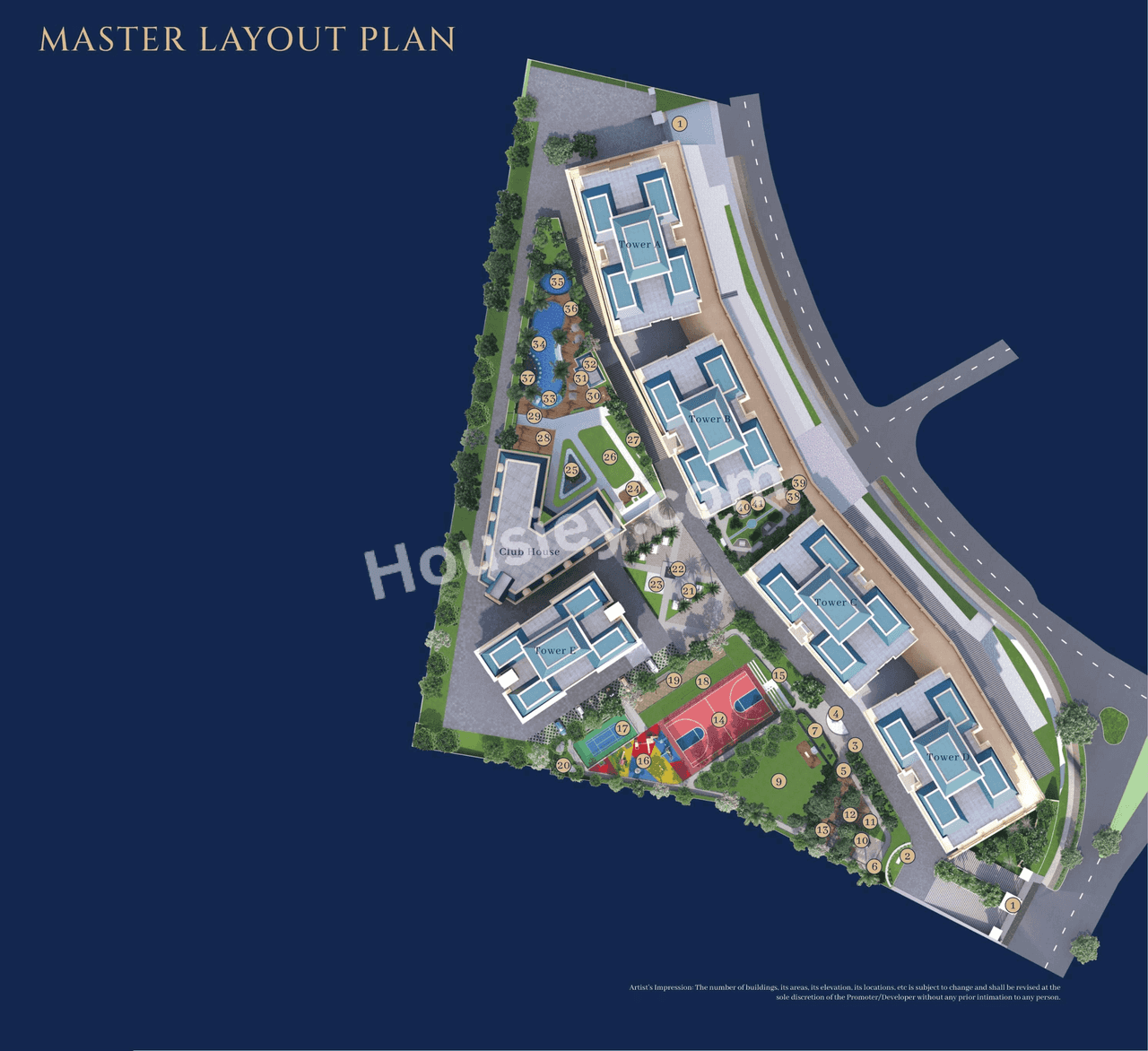 Hiranandani And Krisala Township Floor plan 1
