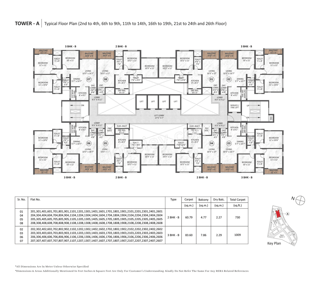 Hiranandani And Krisala Township Floor plan 3