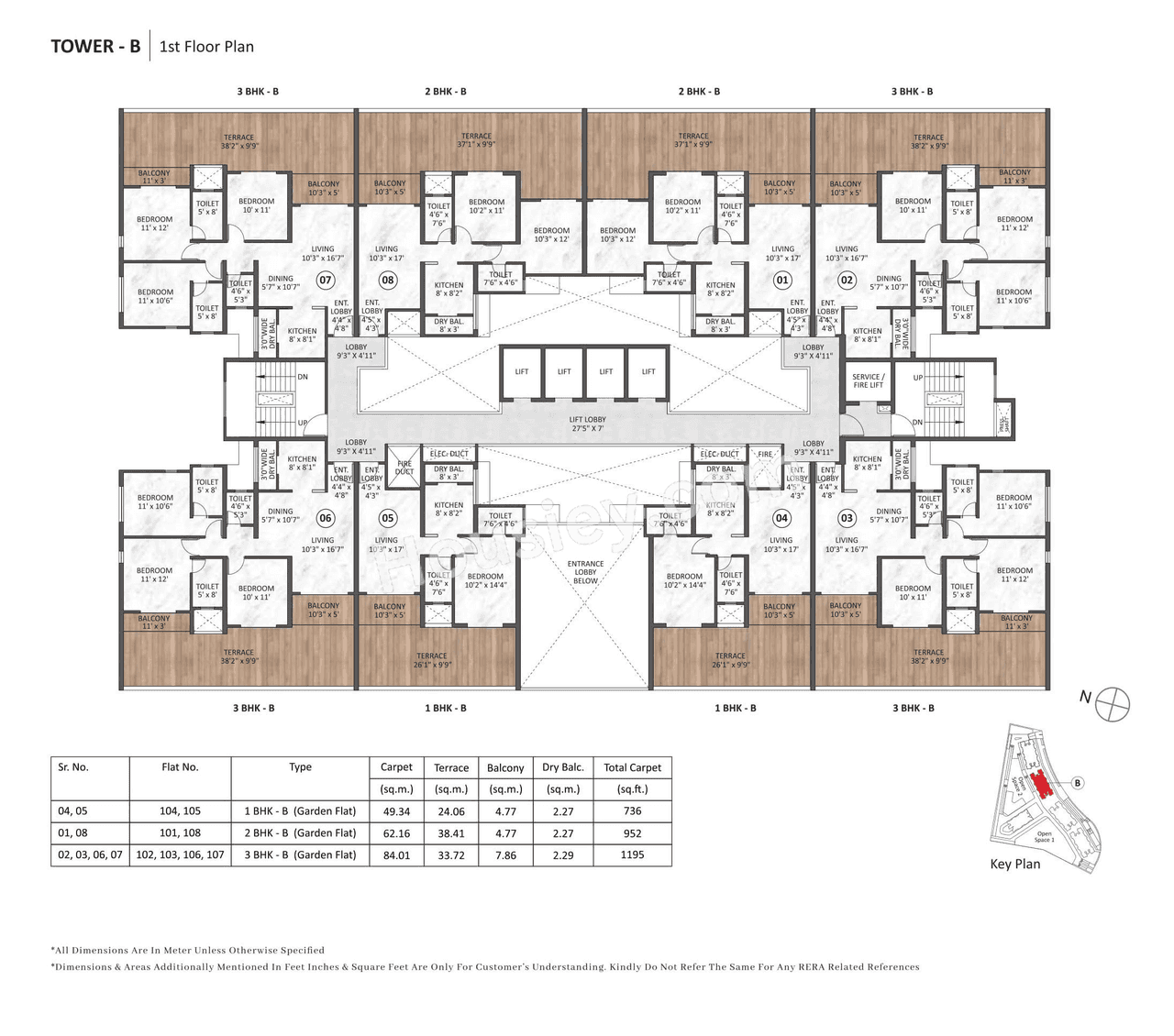 Hiranandani And Krisala Township Floor plan 4