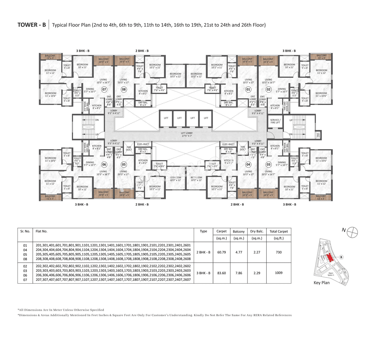 Hiranandani And Krisala Township Floor plan 6
