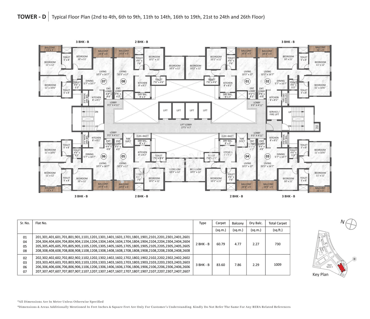 Hiranandani And Krisala Township Floor plan 9
