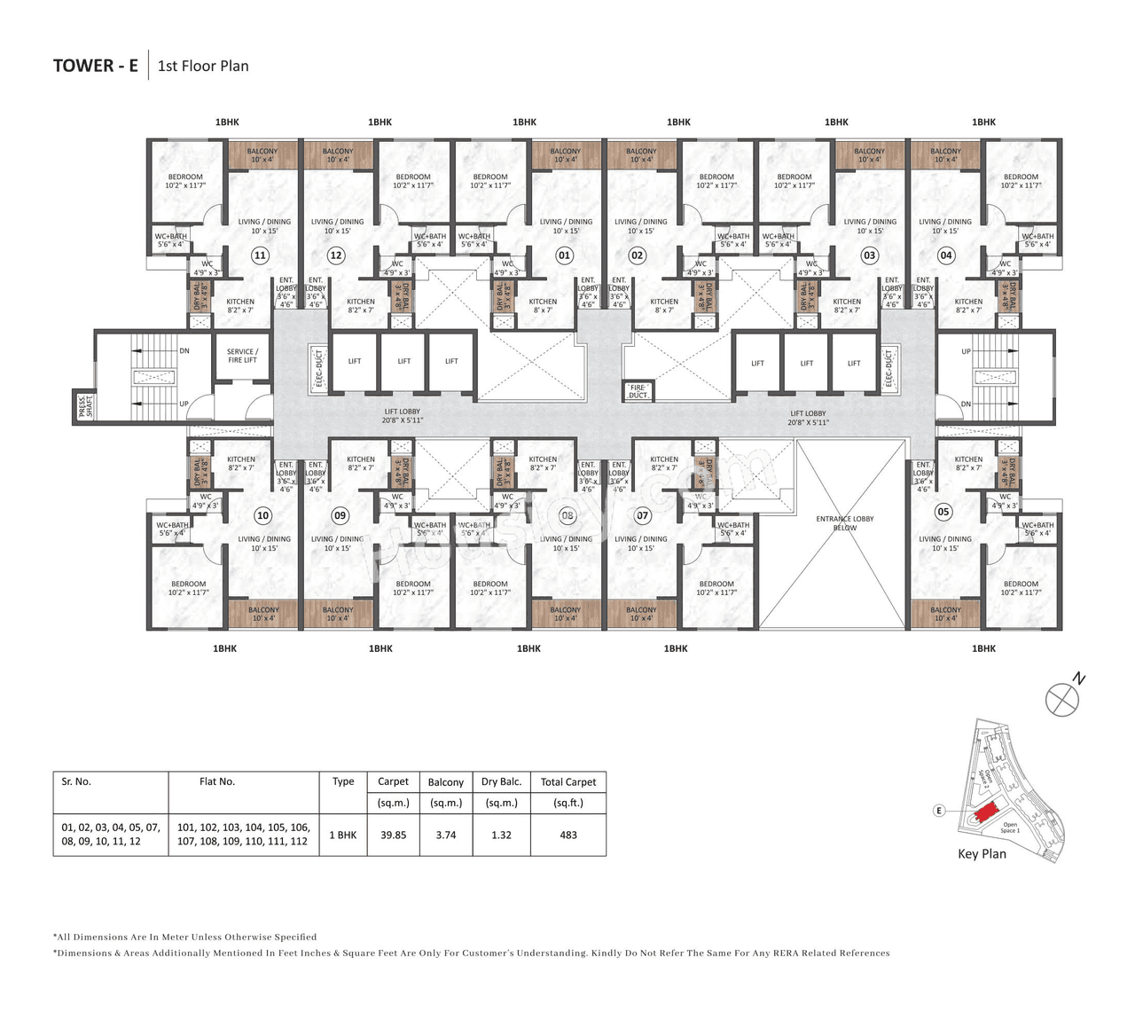 Hiranandani And Krisala Township Floor plan 10