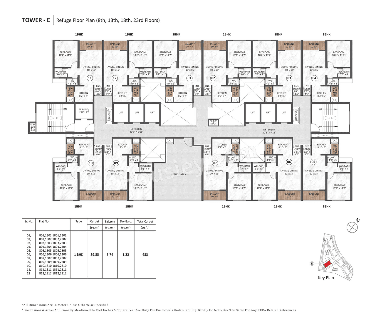 Hiranandani And Krisala Township Floor plan 11