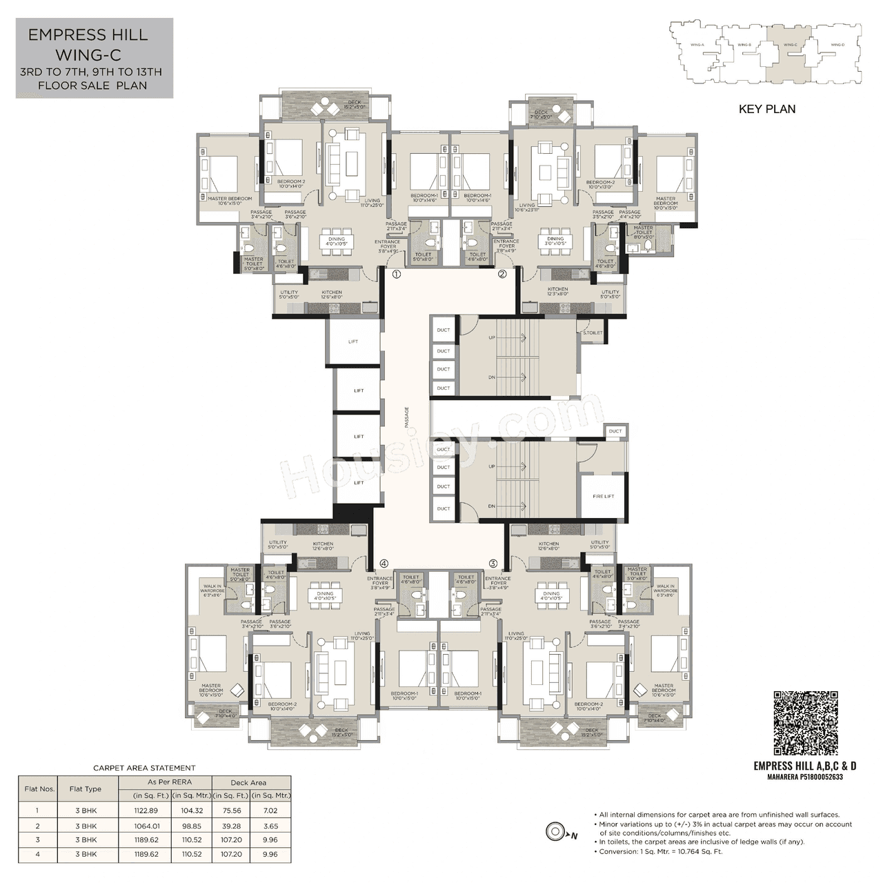 Hiranandani Empress Hill Floor plan 2