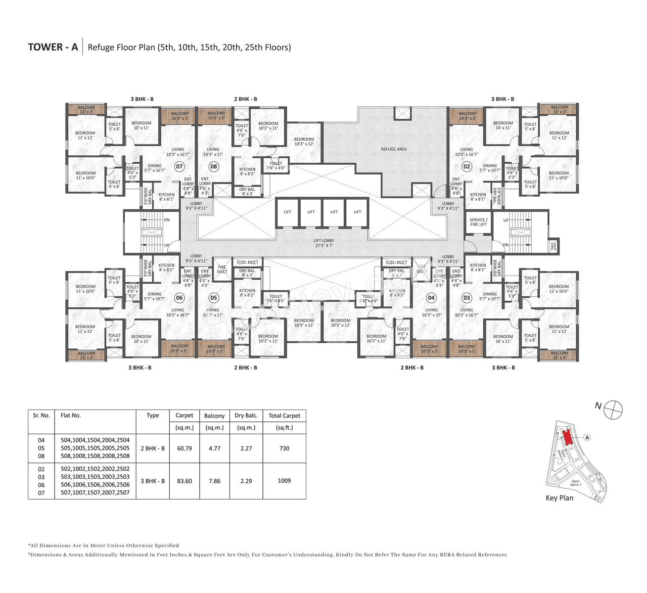 Hiranandani & Krisala Everland Floor plan 2