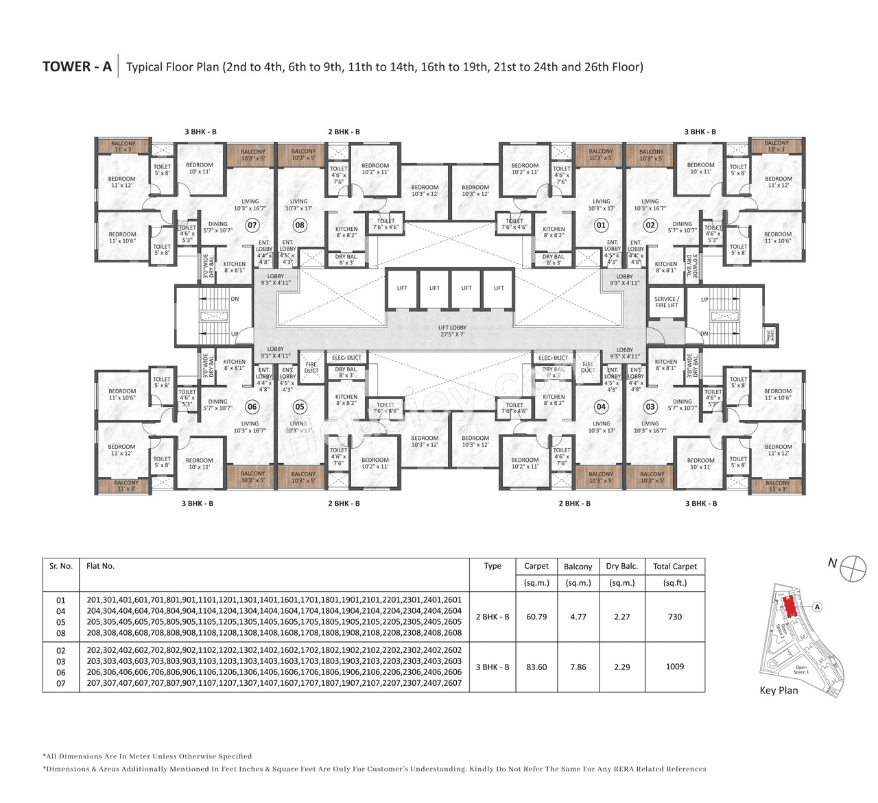Hiranandani & Krisala Everland Floor plan 3