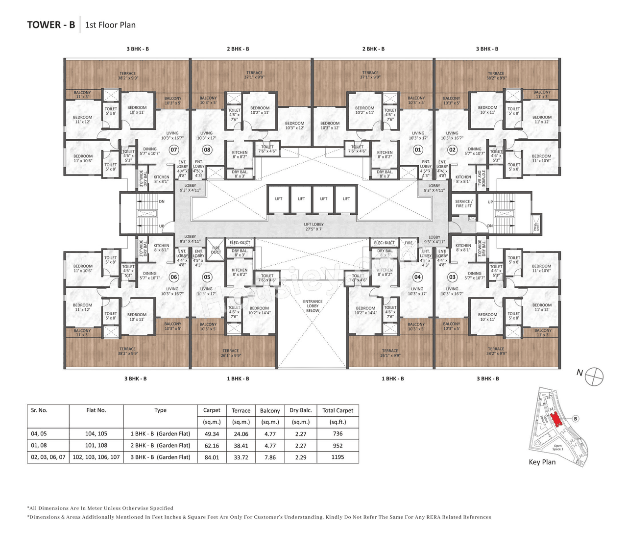 Hiranandani & Krisala Everland Floor plan 4