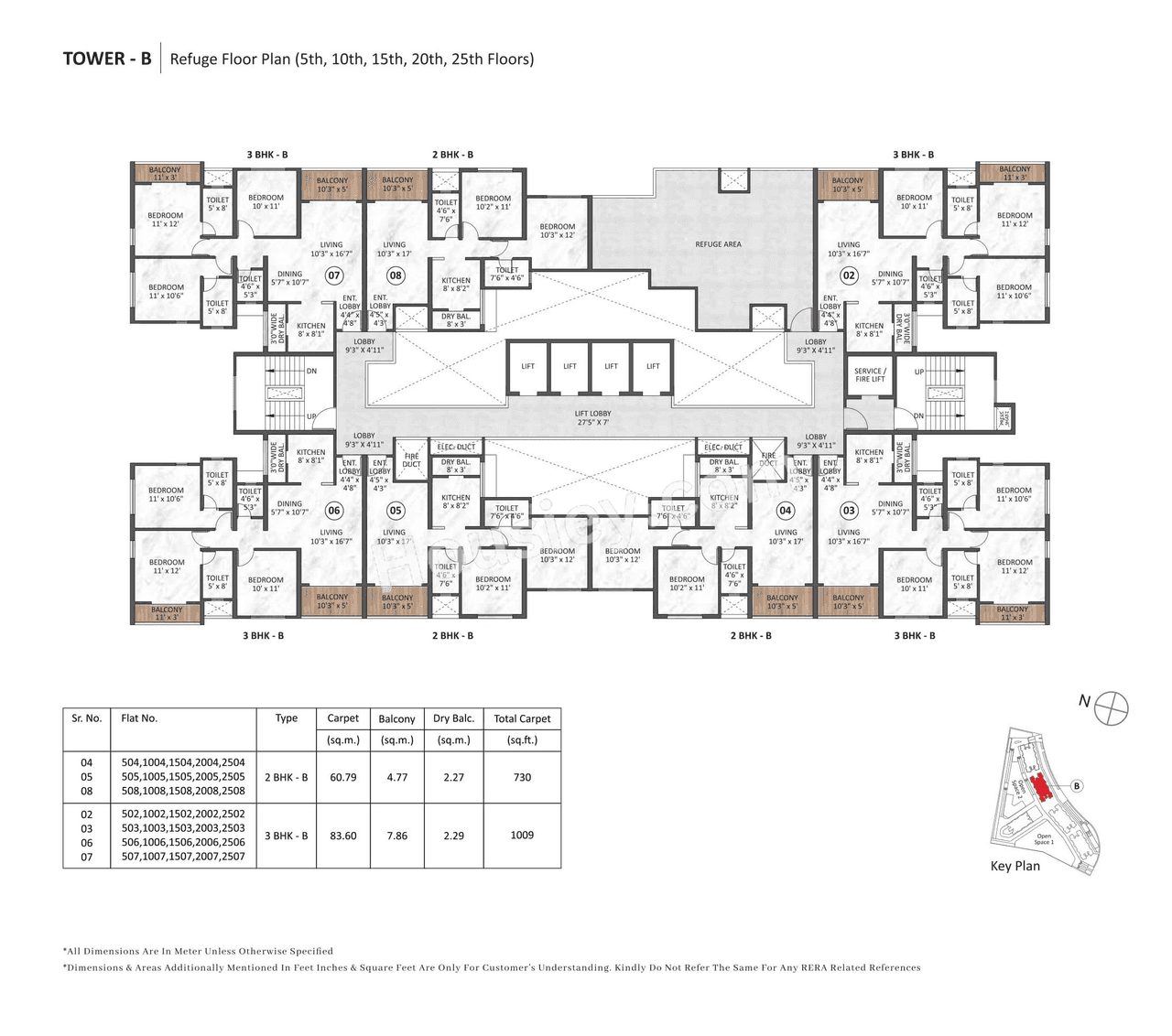 Hiranandani & Krisala Everland Floor plan 5
