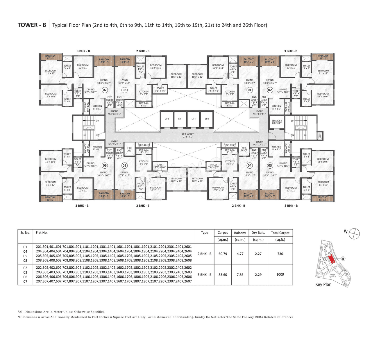 Hiranandani & Krisala Everland Floor plan 6