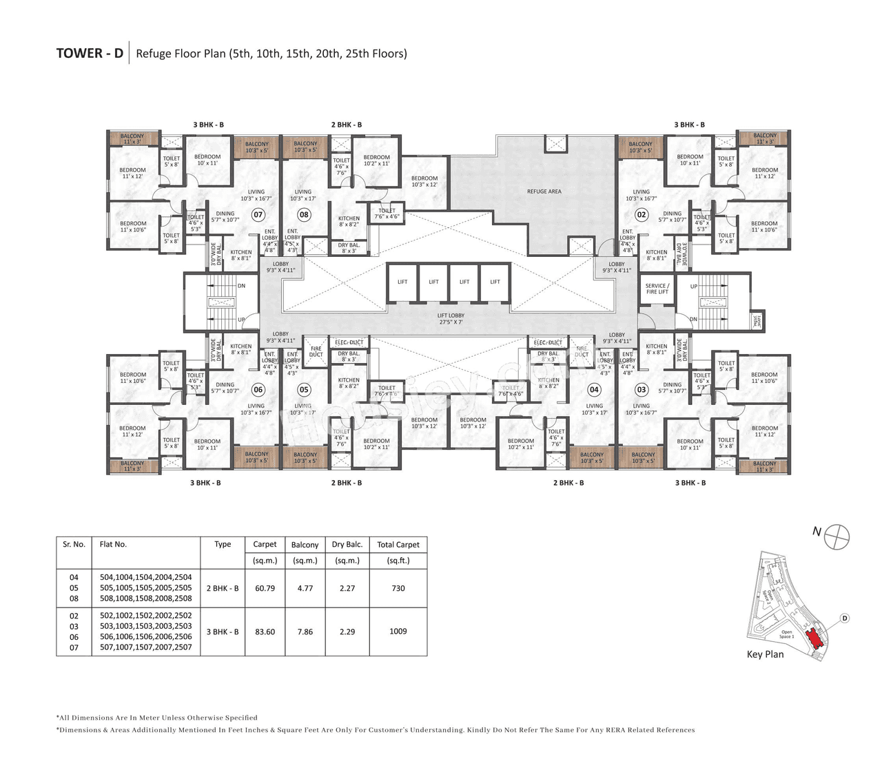 Hiranandani & Krisala Everland Floor plan 8