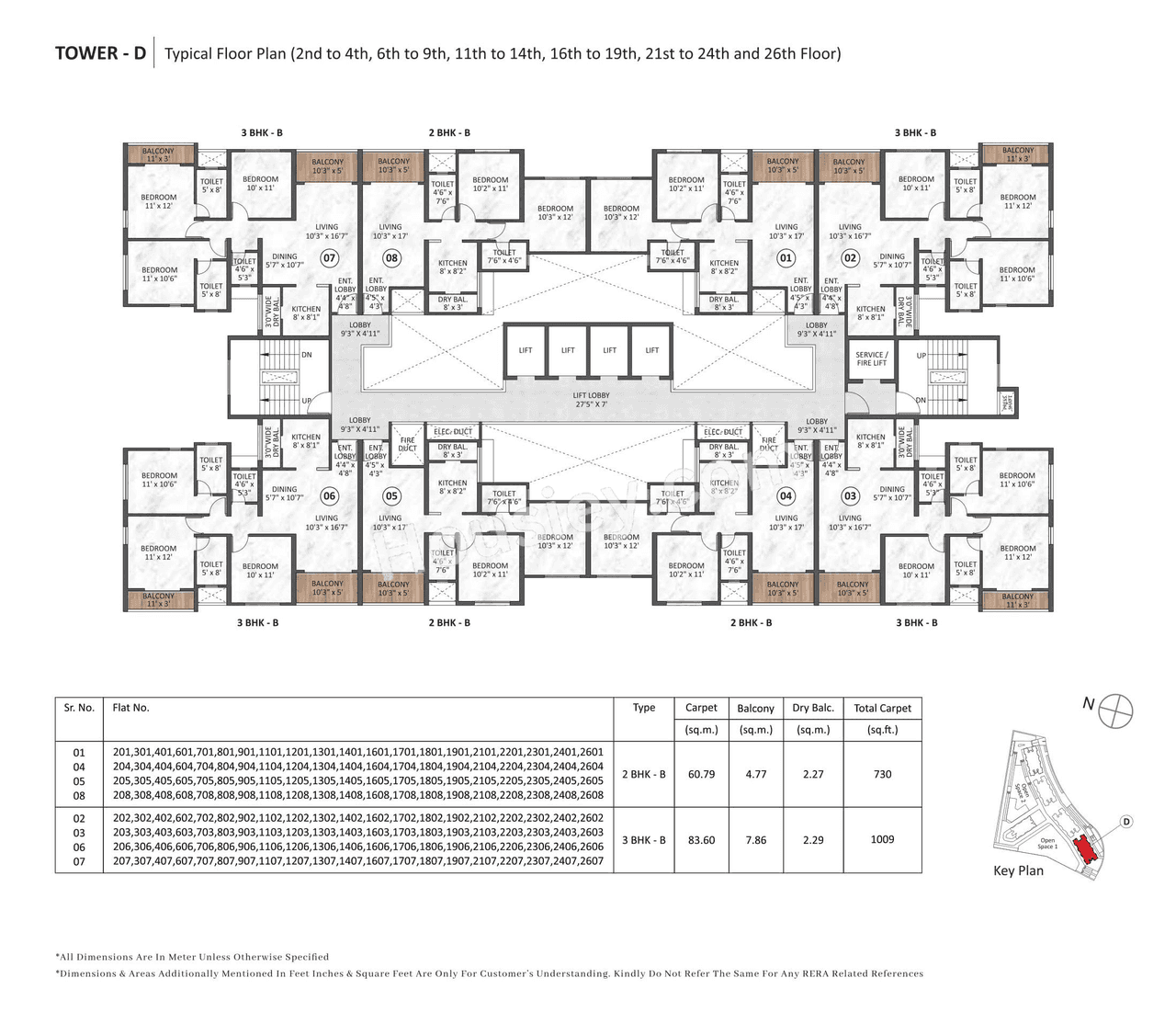 Hiranandani & Krisala Everland Floor plan 9