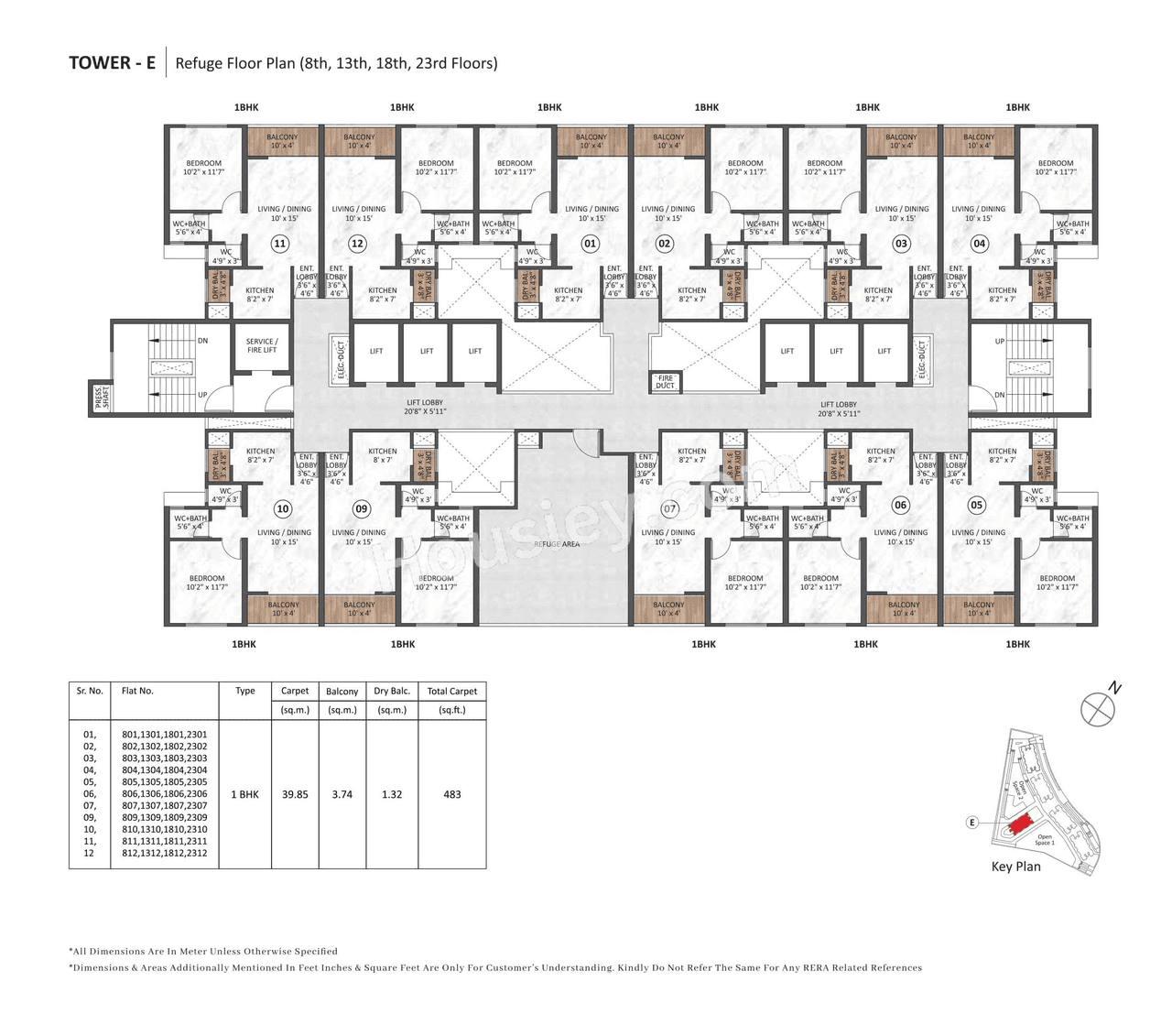 Hiranandani & Krisala Everland Floor plan 11