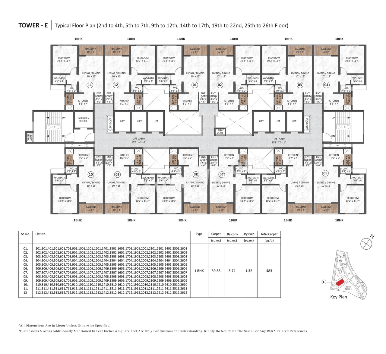 Hiranandani & Krisala Everland Floor plan 12