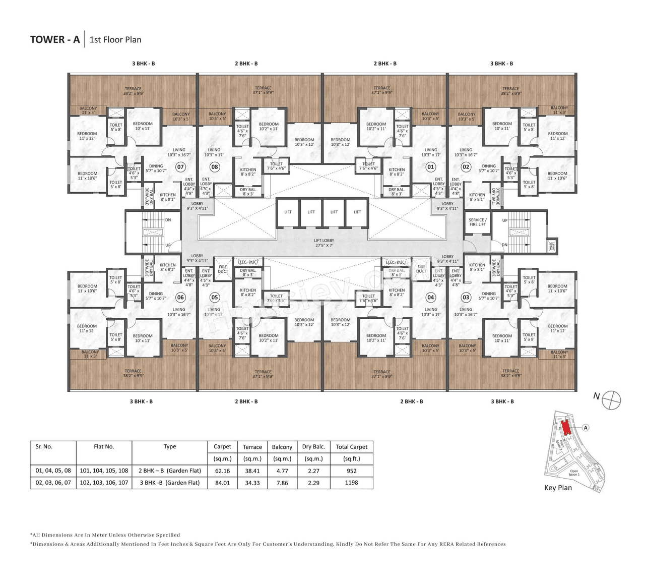 Hiranandani & Krisala Phase 3 Floor Plan