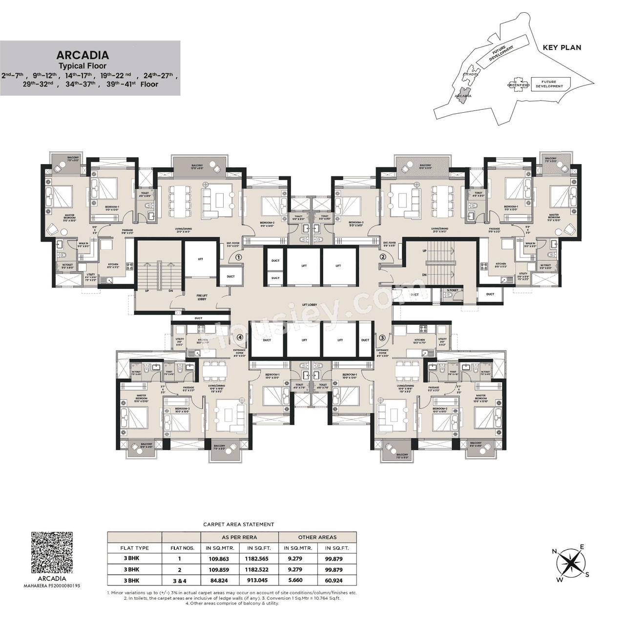 Hiranandani The Arena Floor plan 2
