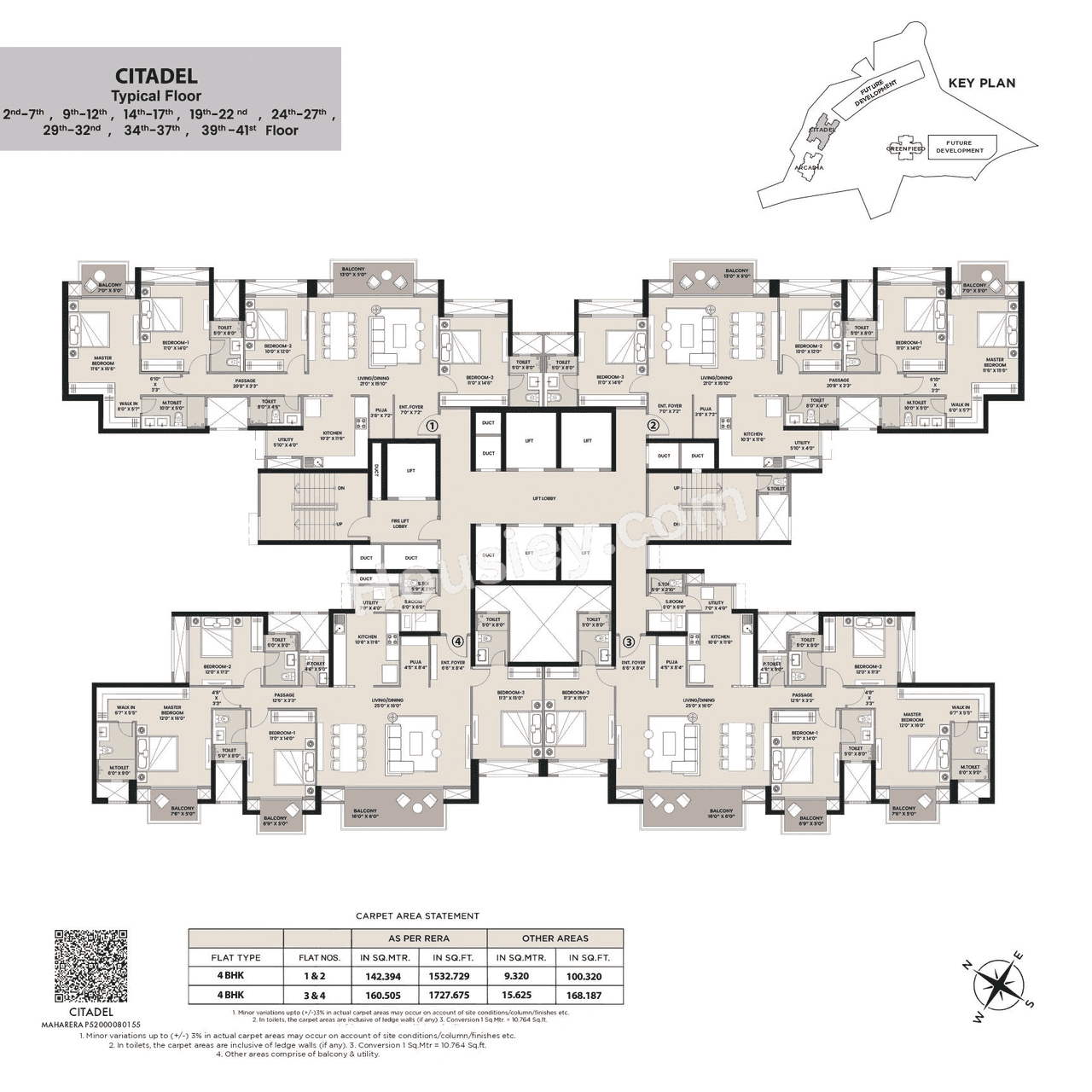 Hiranandani The Arena Floor plan 4