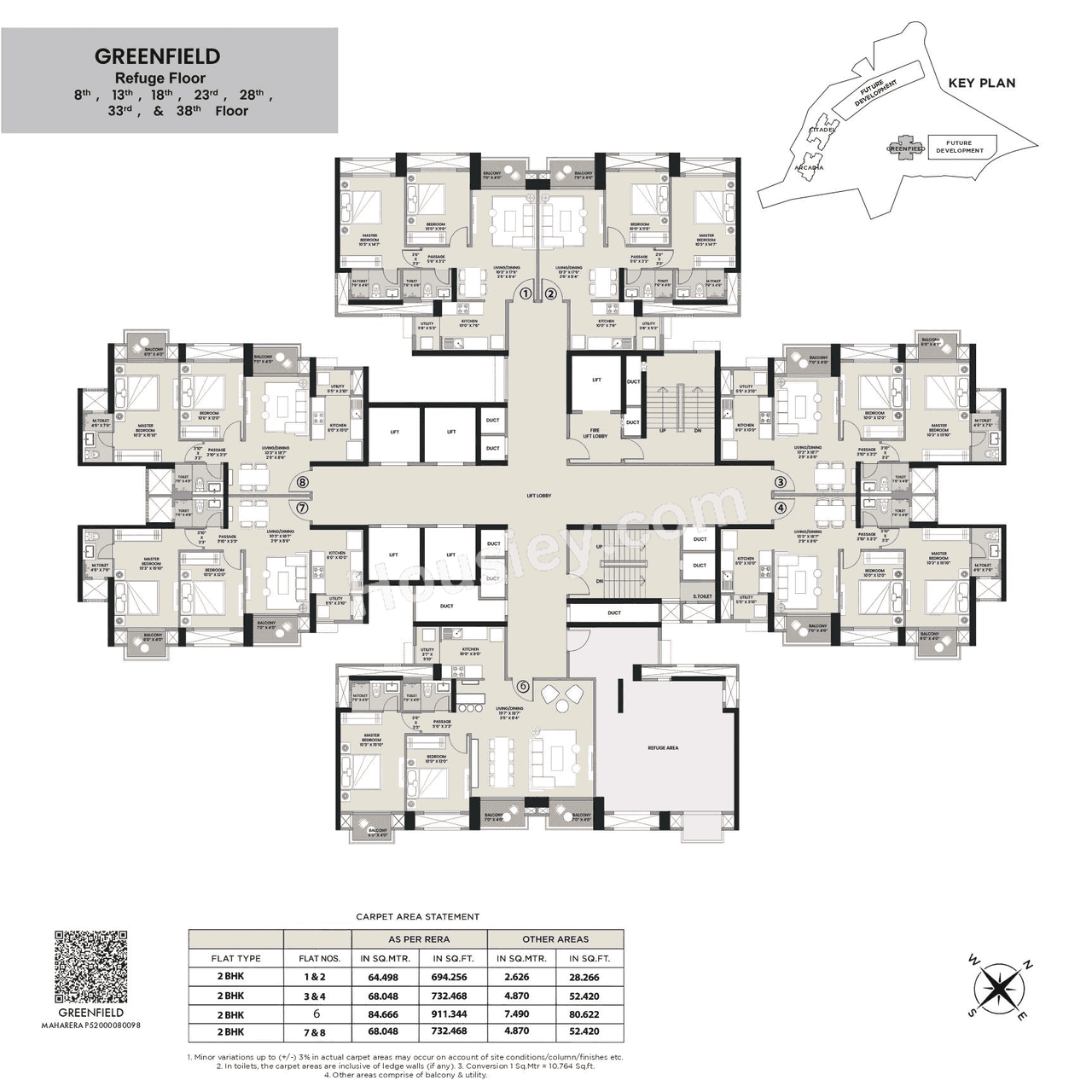 Hiranandani The Arena Floor plan 6