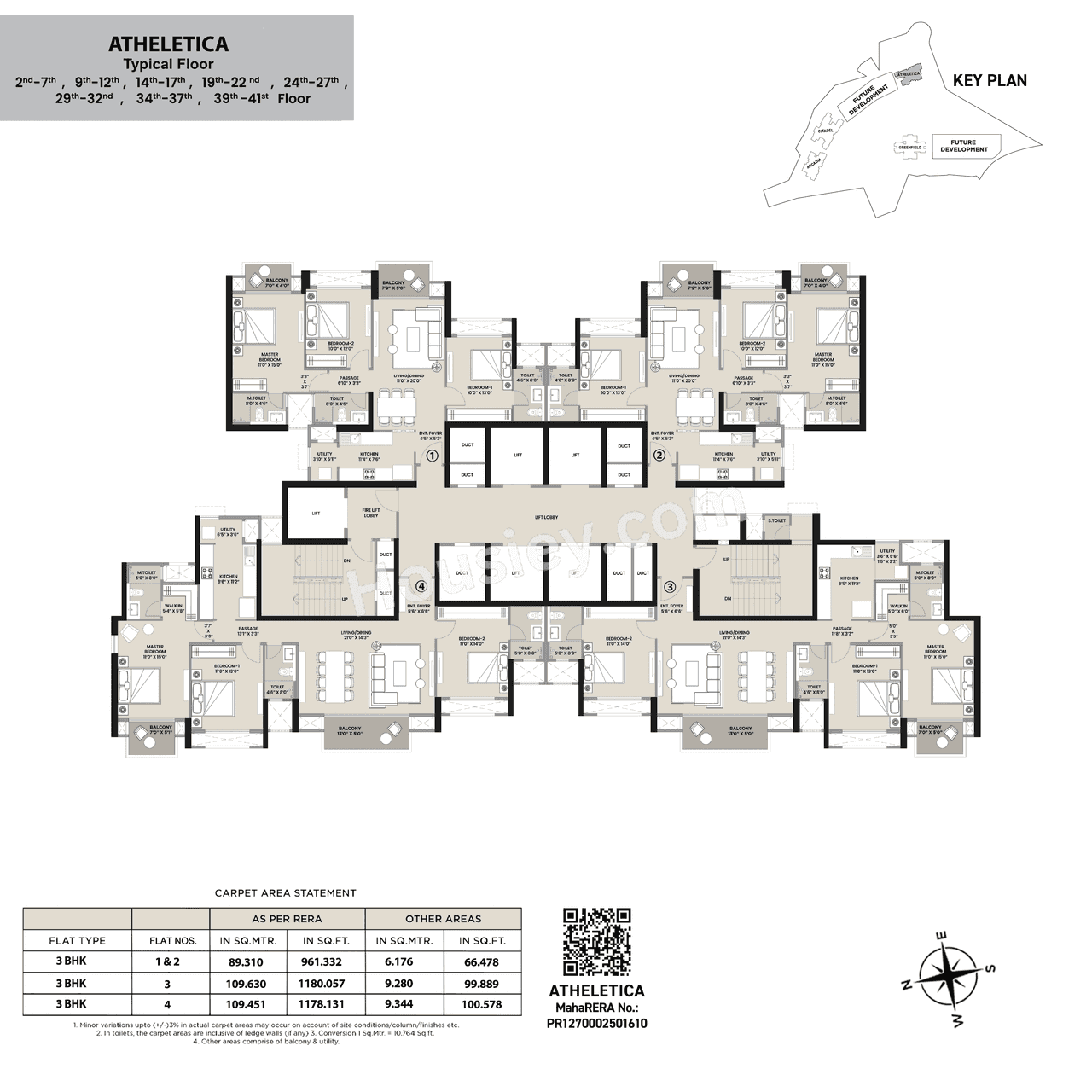 Hiranandani The Arena Floor plan 8