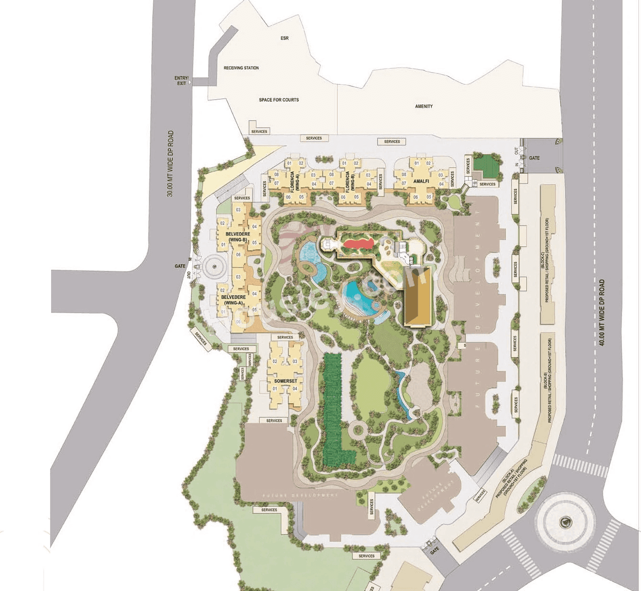 Hiranandani Westgate Master Plan
