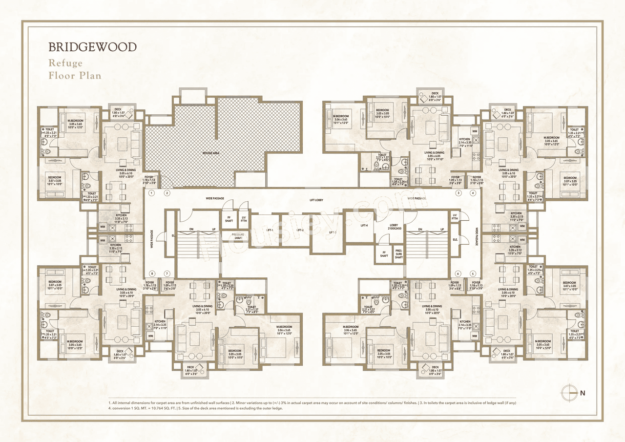 Hiranandani Woodspring Floor plan 3