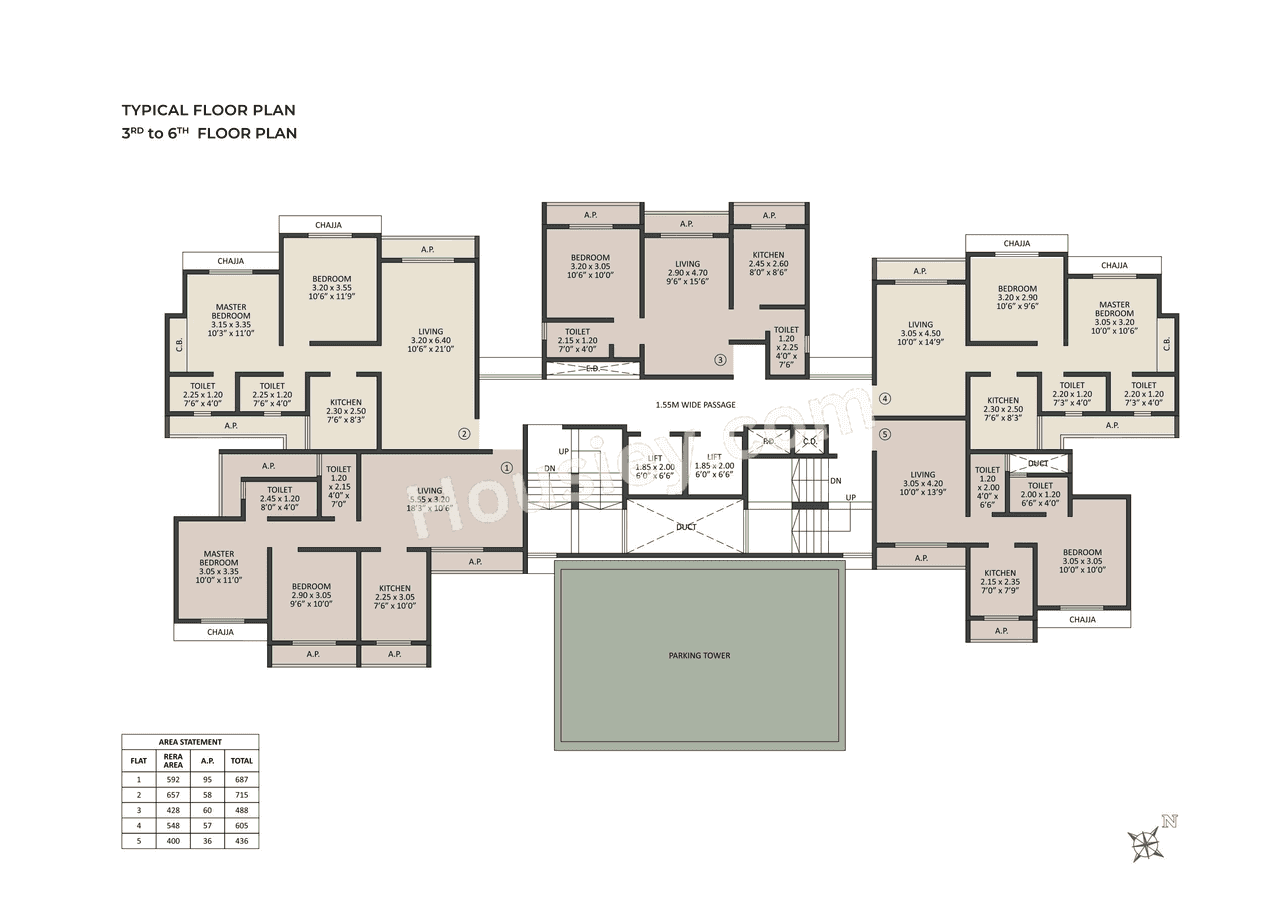 Horizon Bhumi Floor plan 5