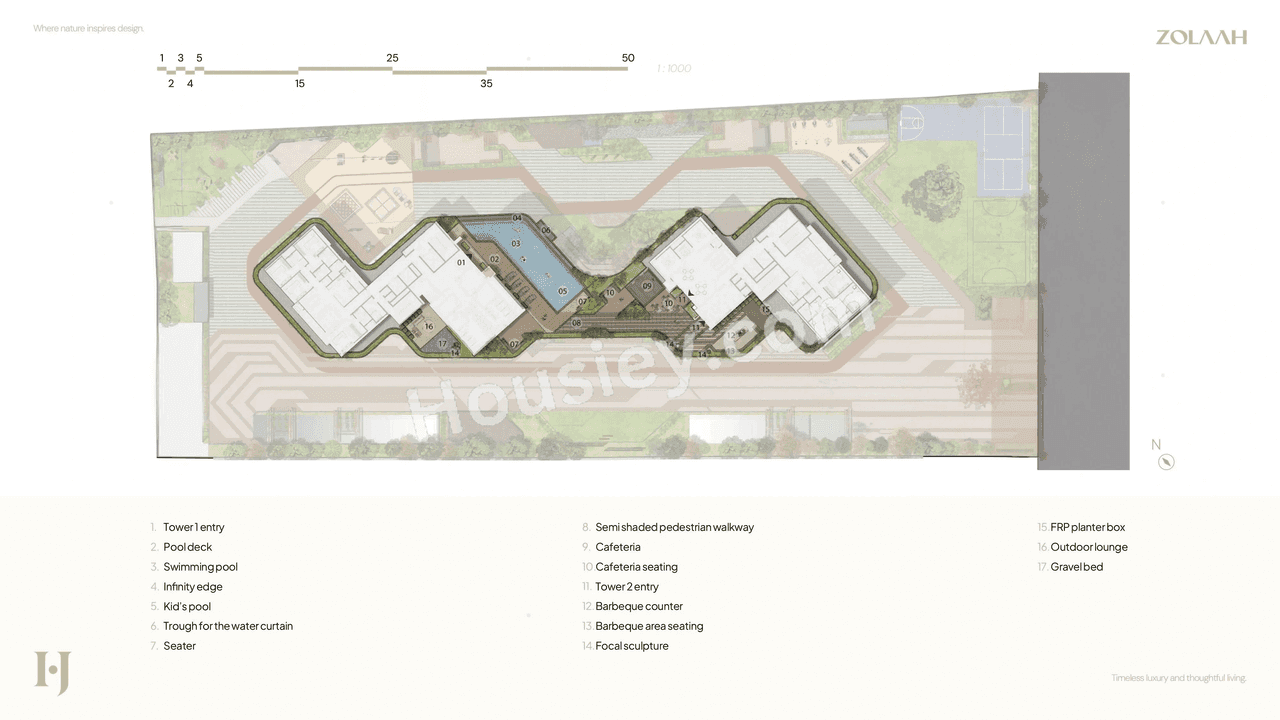 Houze of jindal Zolaah Floor plan 2