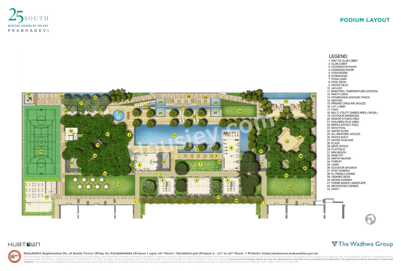Hubtown 25 South Floor plan 3
