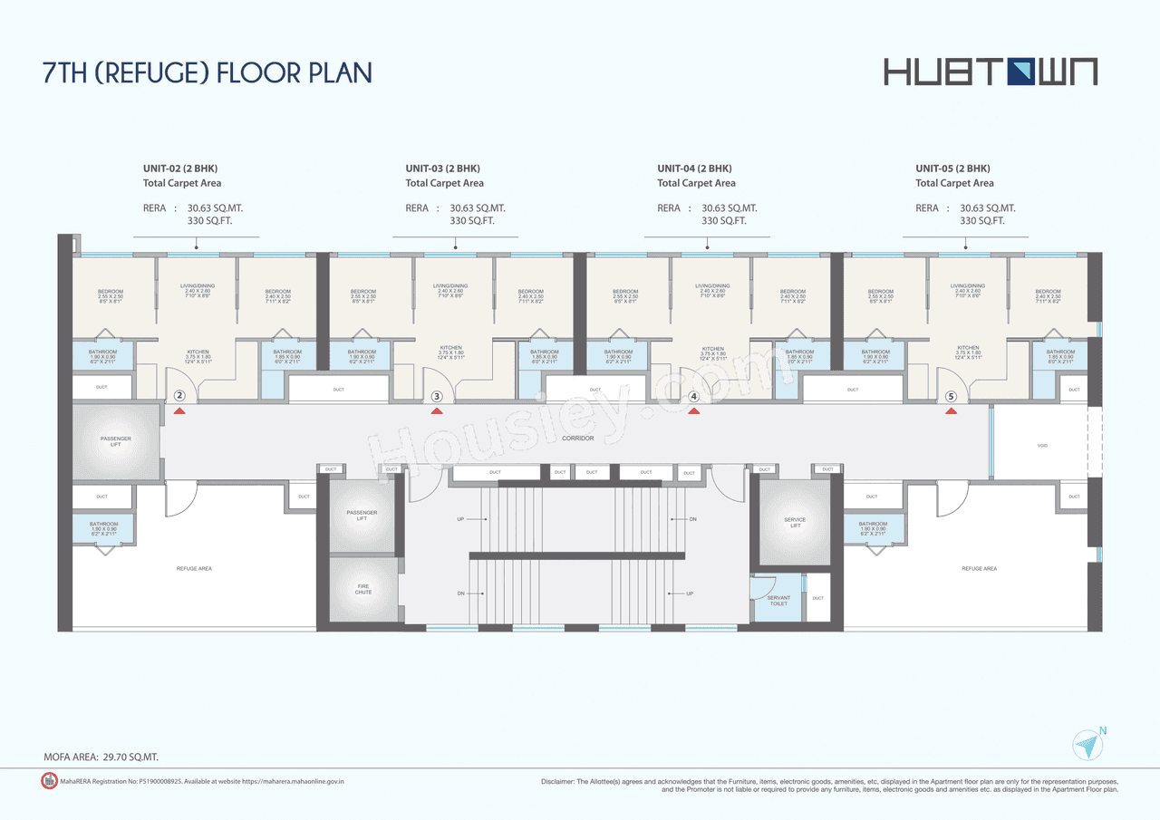 Hubtown Celeste Floor plan 1