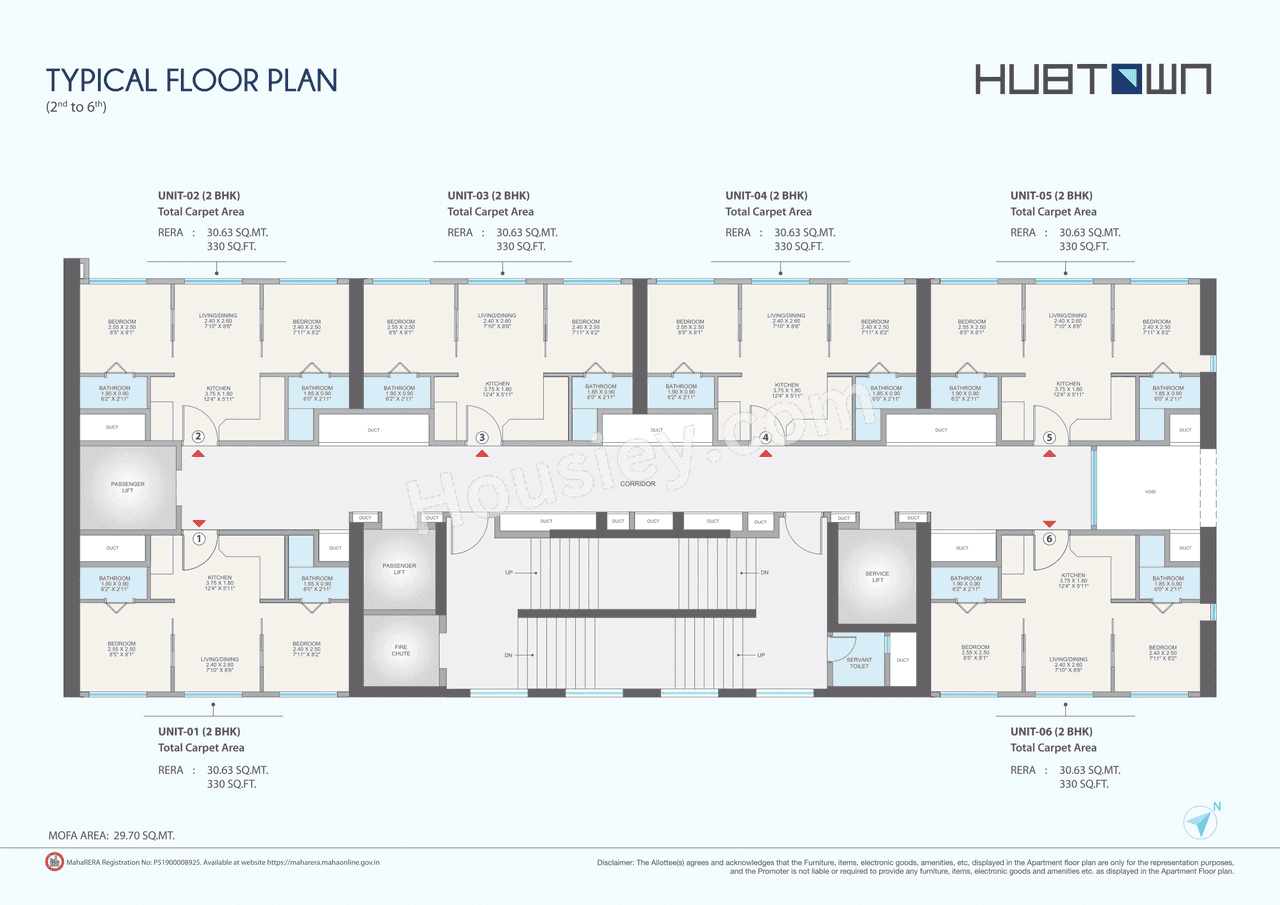 Hubtown Celeste Floor plan 2