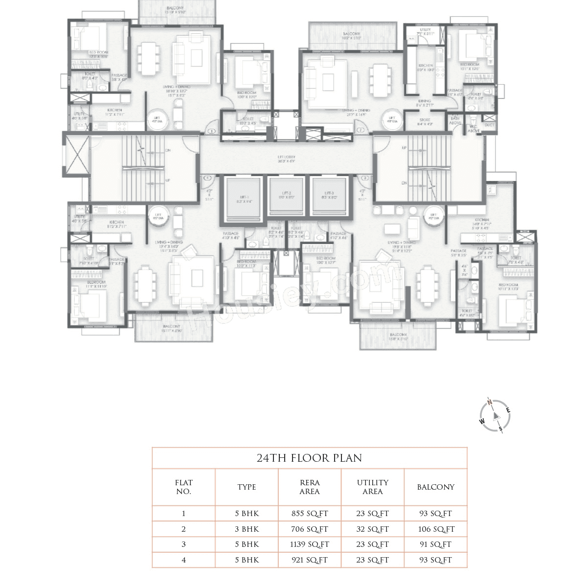 Hubtown Premiere Residences Floor plan 2