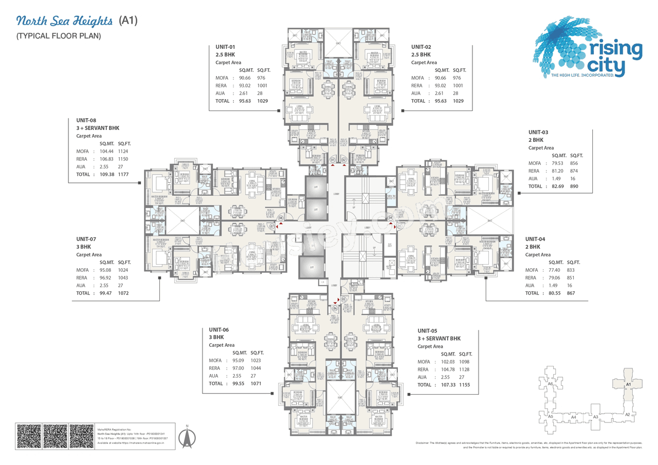 Hubtown Rising City Floor plan 1