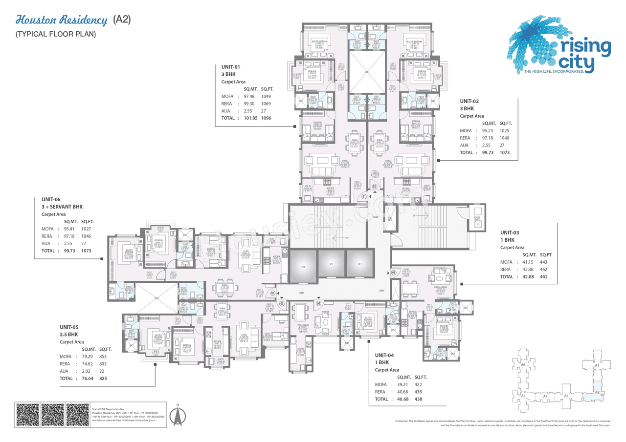 Hubtown Rising City Floor plan 2