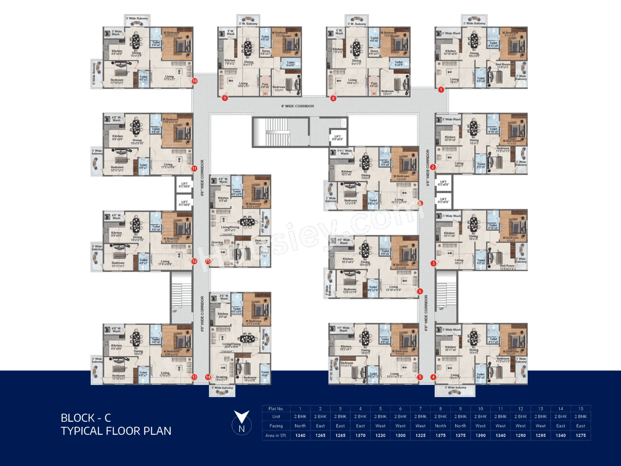 Hyndava MNK Heights Floor plan 2