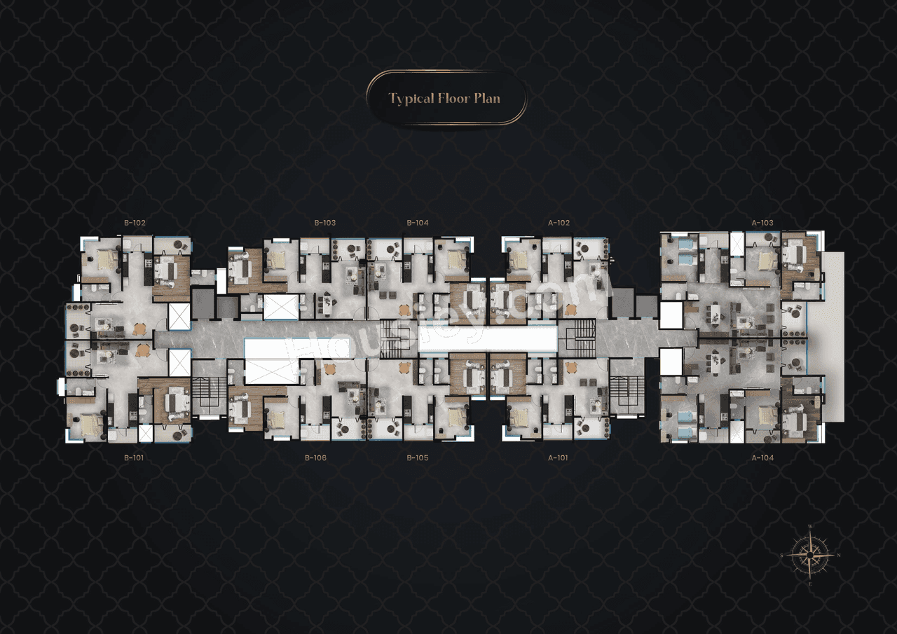 Ikon Queens Tower Floor plan 2