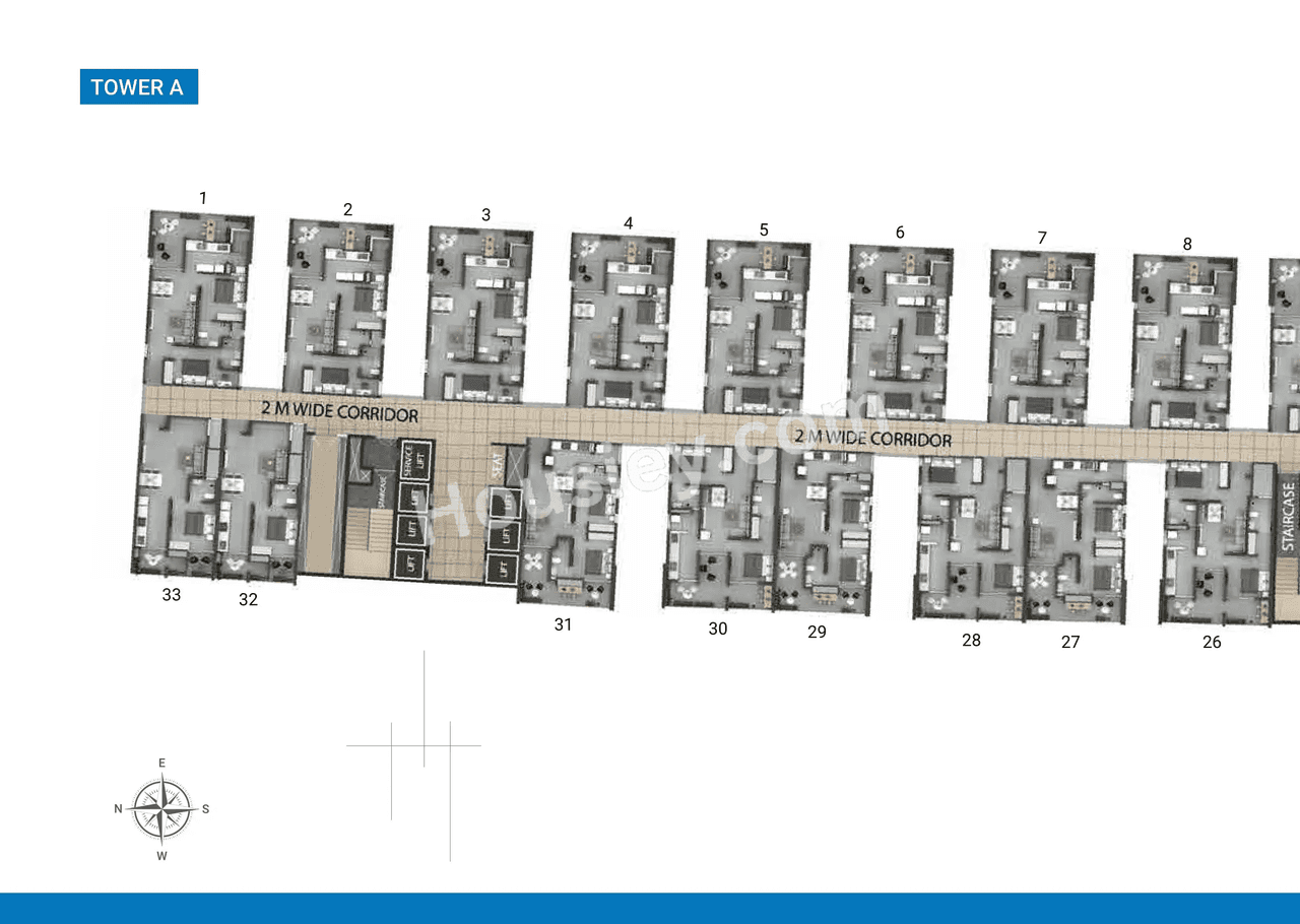 Incor Lake City Floor plan 1